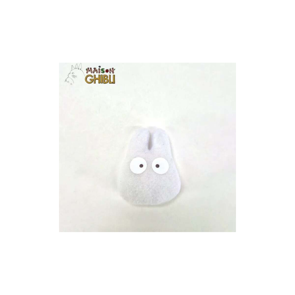 Vitrine vitrine déco: MON VOISIN TOTORO - Totoro Blanc - Mini magnet peluche 4.2cm
