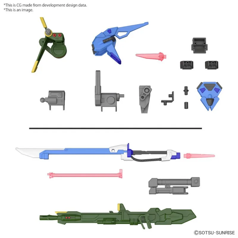 Esprit pop: GUNDAM - Option Parts Set Gunpla 2 (Launcher/Sword Striker) -Model Kit