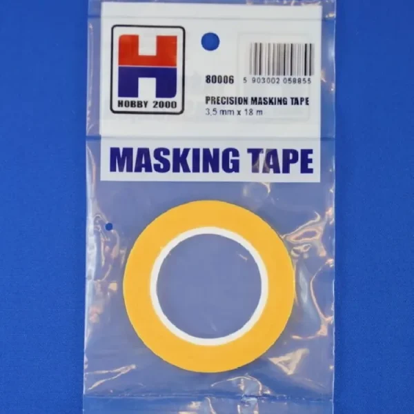 Soignée Décoration: Ruban de masquage de précision 3,5 mm x 18 m