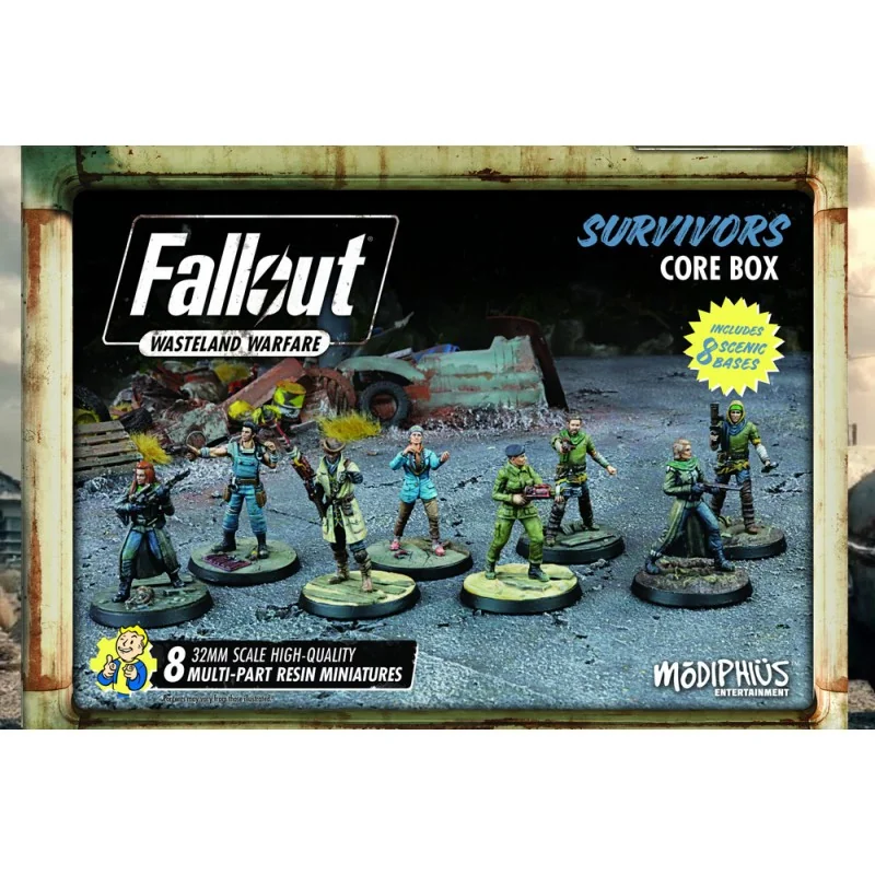 Déco esprit collection: Jeu de plateau Fallout ww survivors core box