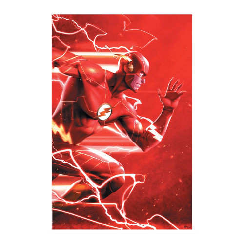Design vitrine déco: DC Comics impression Art Print The Flash 758 - 41 x 61 cm - non encadrée - SIDESHOW