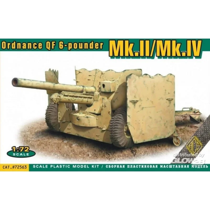 Créative Univers: Maquette Ordonnance QF 6-pounder Mk.II/Mk.IV