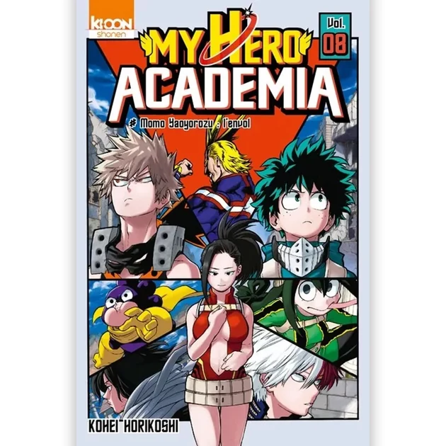 Pièce vitrine pour bureau: My Hero Academia - Tome 08