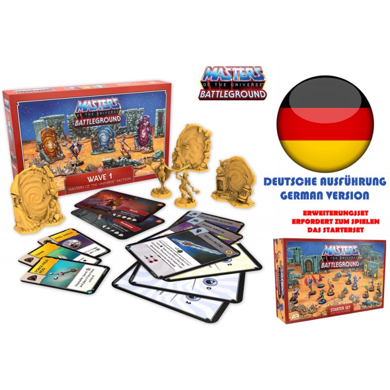 Pièce vitrine pour cadeau: Jeu de plateau Motu-battleg.w1 masters ot universe ger