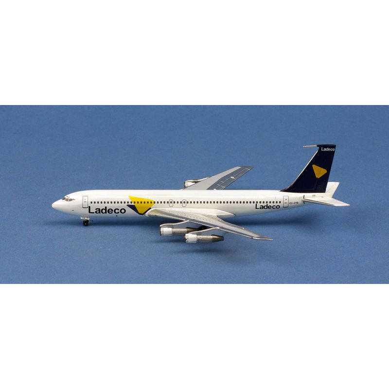 Déco pour étagère: Miniature Ladeco Boeing 707-320C CC-CYB