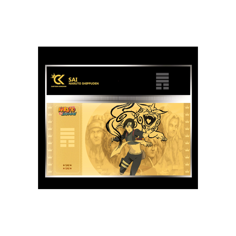 Compacte Univers: NARUTO SHIPPUDEN - Sai - Golden Ticket