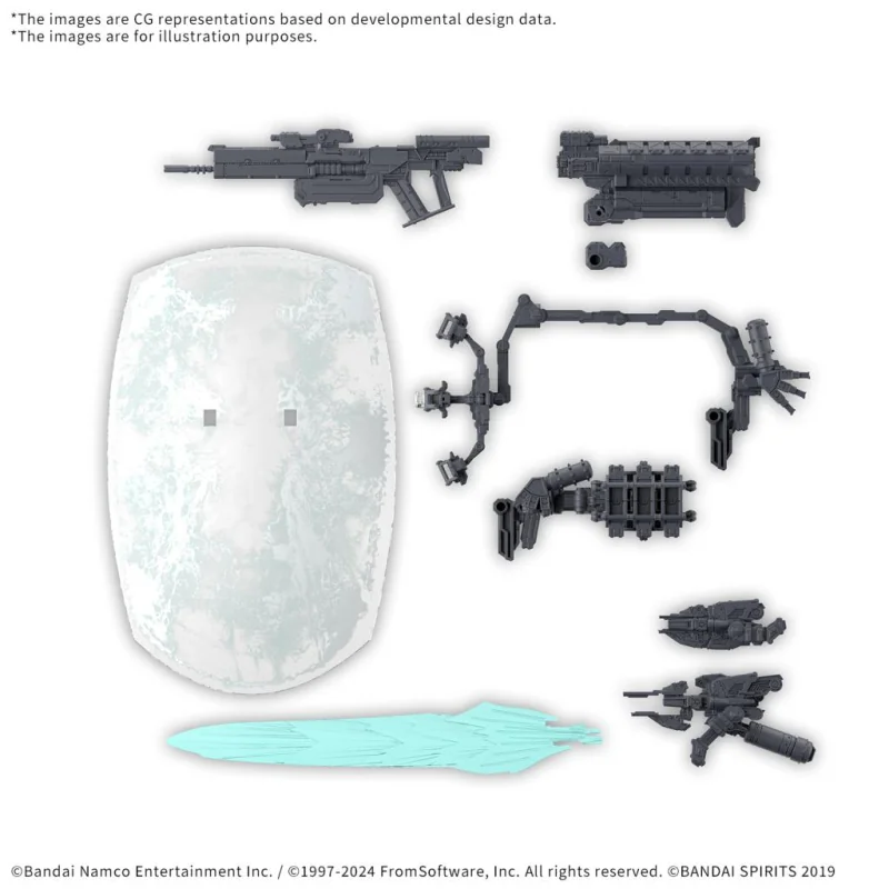 Rétro Pièce: ARMORED CORE VI - Weapon Set 05 - Model Kit