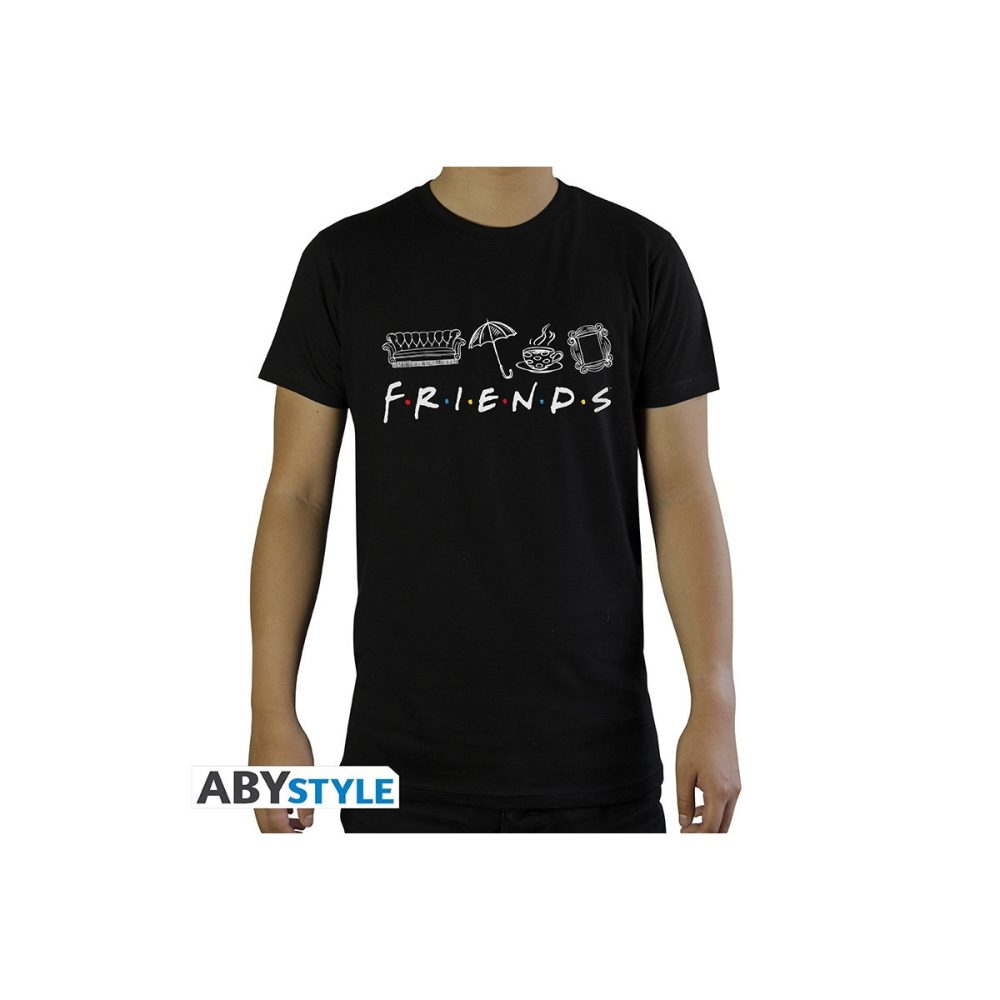 Figurine collection pour étagère: T-shirt Friends MC Black