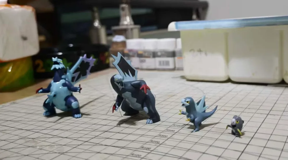 Objet déco sympa: [PREORDER] 1/40 Zukan Figure [ROWLET] – Frigibax & Arctibax & Baxcalibur & Mega Baxcalibur