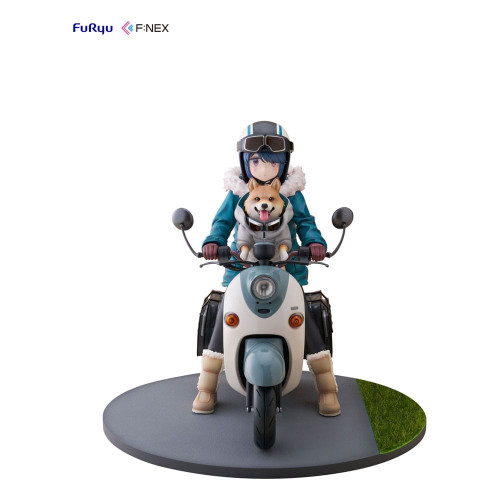 Univers coin collection: Laid Back Camp F:NEX statue 1/7 Rin Shima 20 cm - FURYU