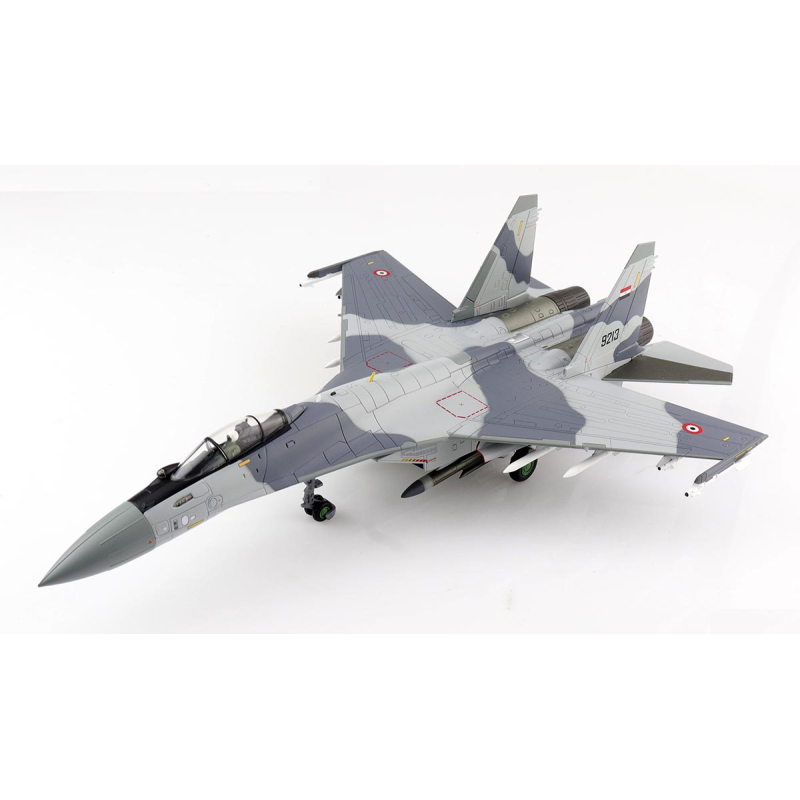 Décorative Figurine: Miniature Su-35S Flanker E 9213, Egyptian Air Force, August 2020