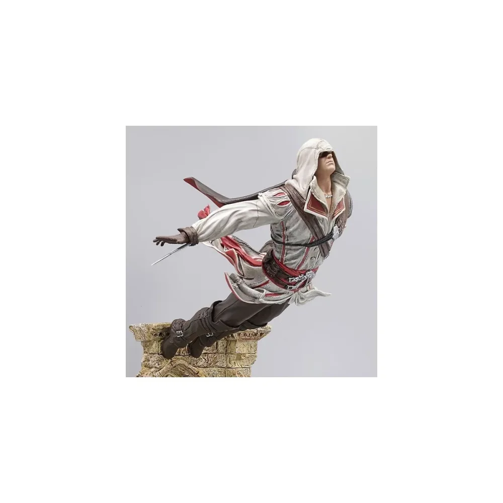 Modèle vitrine style geek: Figurine Assassin's Creed - Ezio Leap of Faith