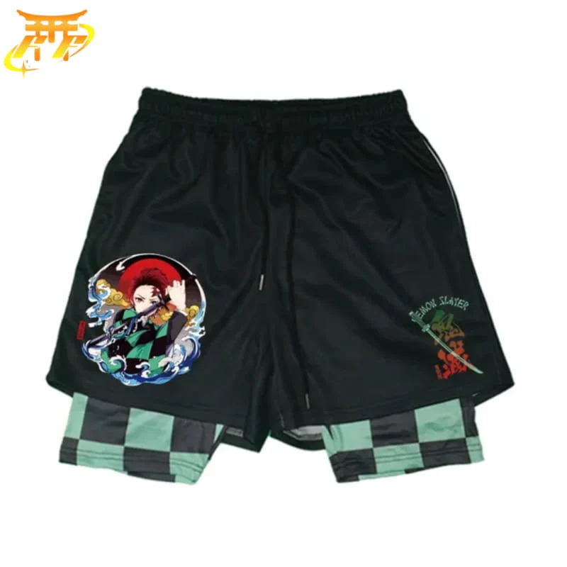 Déco pour vitrine: Short Tanjiro Souffle de l'Eau - Demon Slayer™