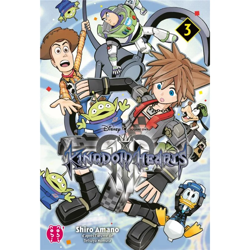 Décoration pour déco: Kingdom hearts III tome 3
