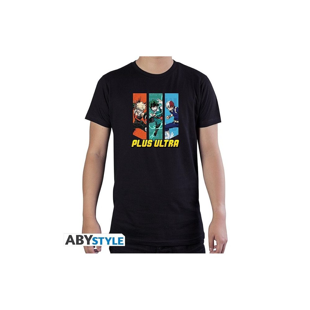Sélection style rétro: T-shirt My Hero Academia Couleurs de Héros