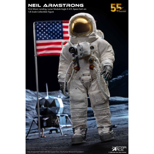 Détaillée Objet: Neil Armstrong figurine 1/6 Neil Armstrong 30 cm - STAR ACE
