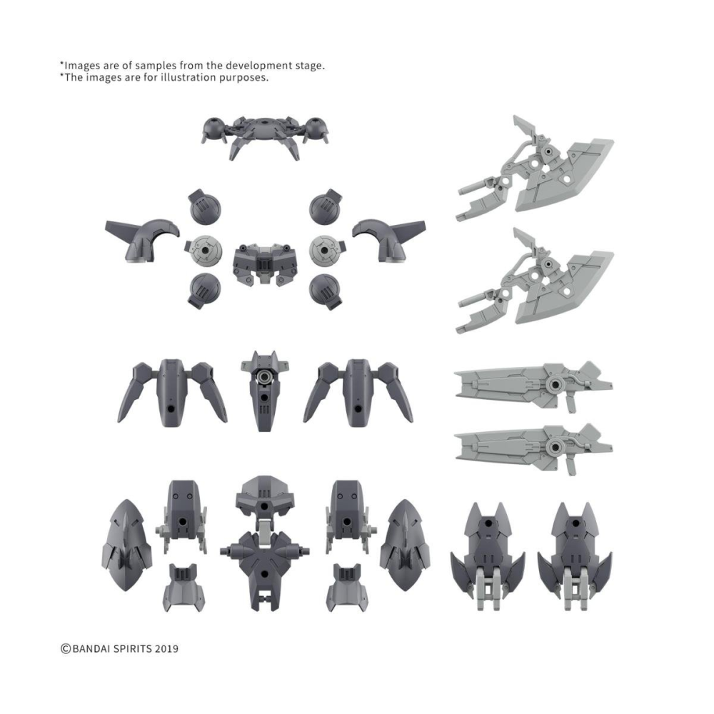 Originale Création pour collection: 30MM - 1/144 Option Parts Set 23 (Full Armor Unit 2) - Model Kit