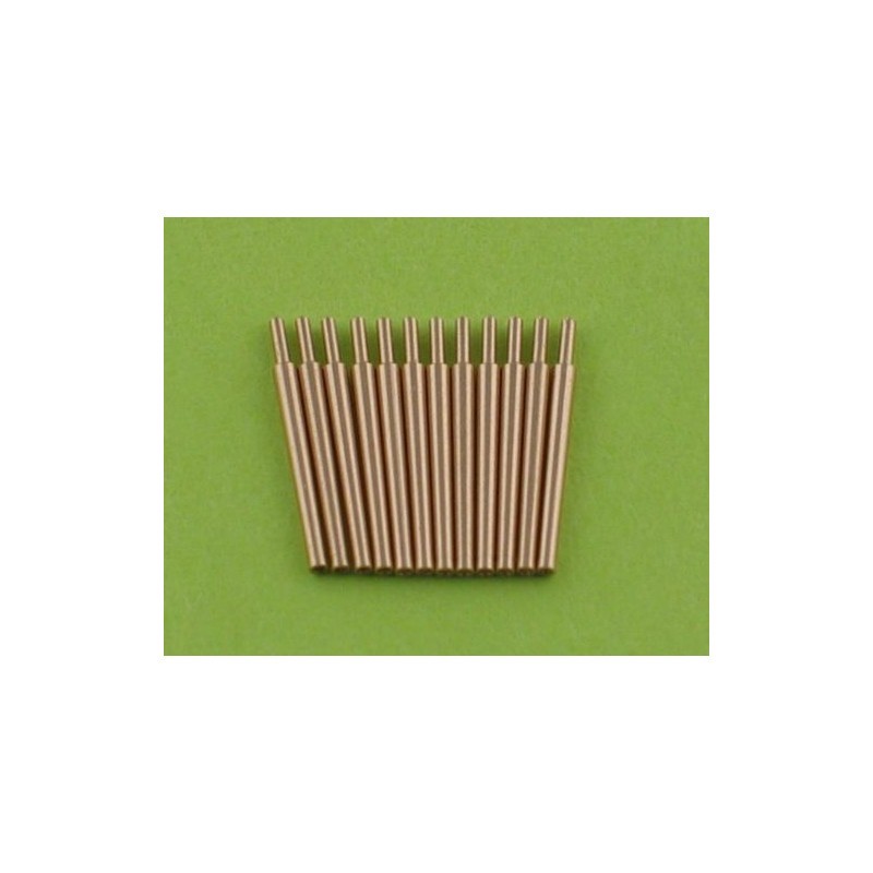 Élégante Miniature format compact: Accessoire IJN 12.7cm/40 (5in) Canons Type 89 - avec blastbags (12pcs)