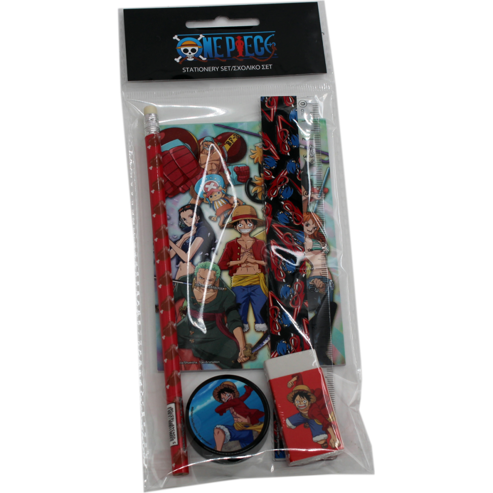 Déco format compact: ONE PIECE - Set de Papeterie - 5pc.