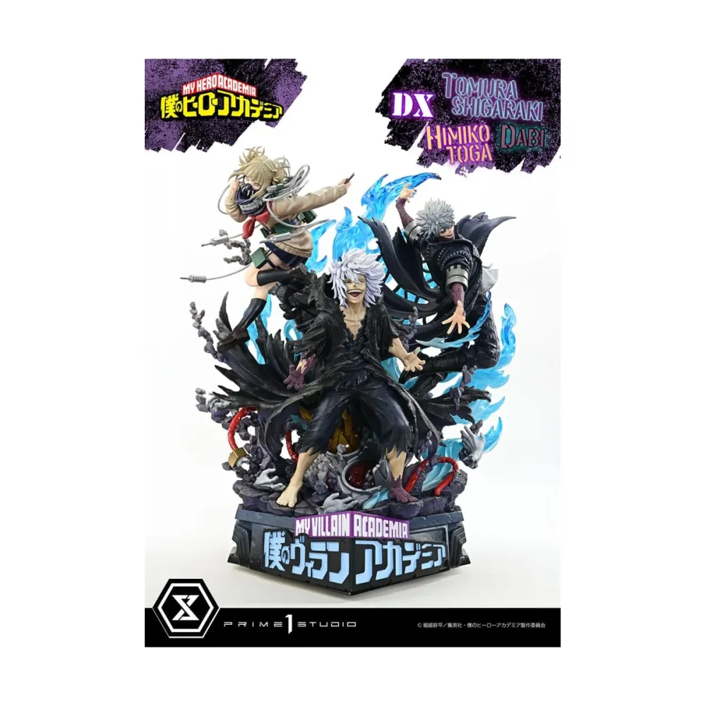 Pour vitrine: My Hero Academia statuette Ultimate Premium Masterline Tomura Tomura Shigaraki, Dabi & Himiko Toga Deluxe Bonus Version 69 cm