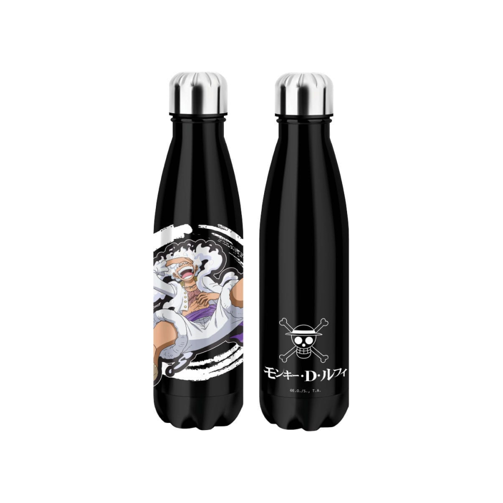 Objet vitrine style pop: One Piece - Bouteille isotherme Luffy Gear 5 Black