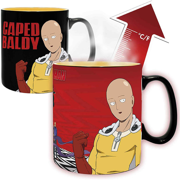 Moderne Objet esprit déco: One Punch Man - Mug Magique - Saitama & Garoh