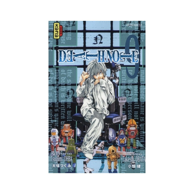 Design pour vitrine: Death Note Tome 9