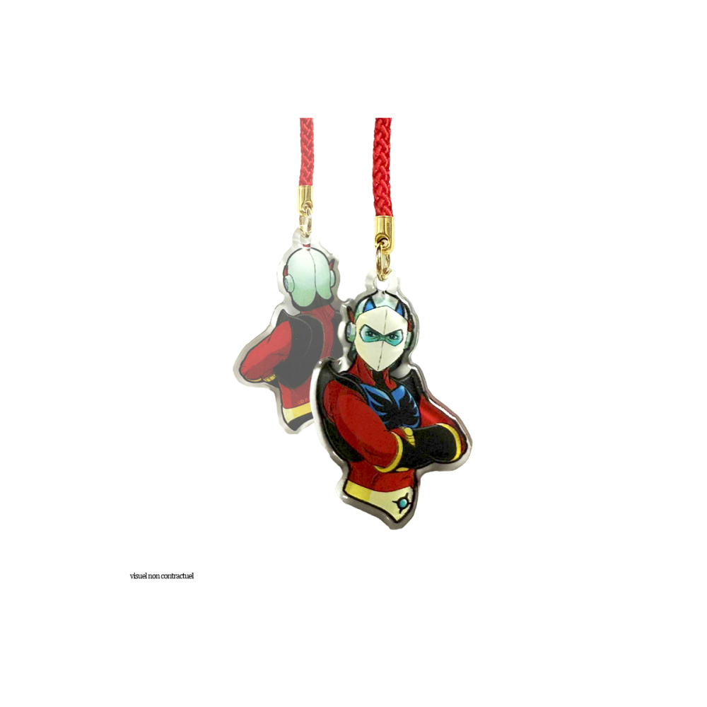 Sélection style rétro: Goldorak Acrylic Charm Serie 1 Actarus Buste 5cm