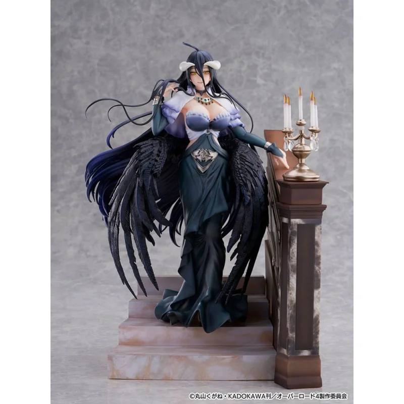 Charmante Décoration: Figurine Overlord SHIBUYA SCRAMBLE FIGURE 1/7 Albedo Jet Black Dress Ver. 28 cm