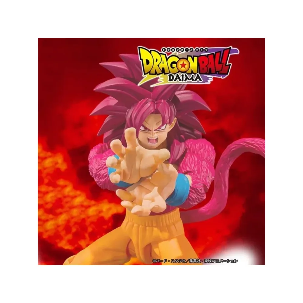 Créative Design vitrine déco: Dragon Ball Daima - Figurine Son Goku SSJ4 - SH Figuarts