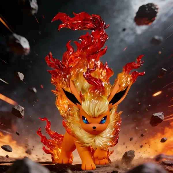 Compacte Déco pour vitrine: [PREORDER] 1/20 Scale World Figure [100 Percent] – Flareon
