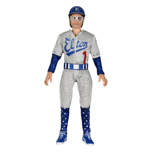 Décoration à exposer: Elton John Figurine Clothed Live in '75 Deluxe Set 20 cm - NECA