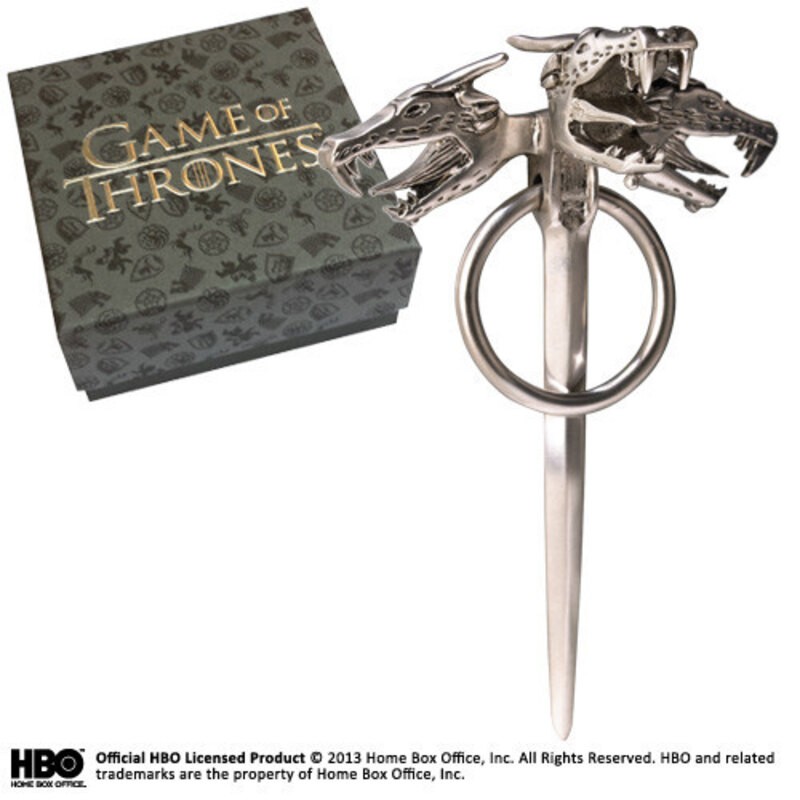Charmante Collection: Game of Thrones: épingle à dragon à trois têtes de Daenerys