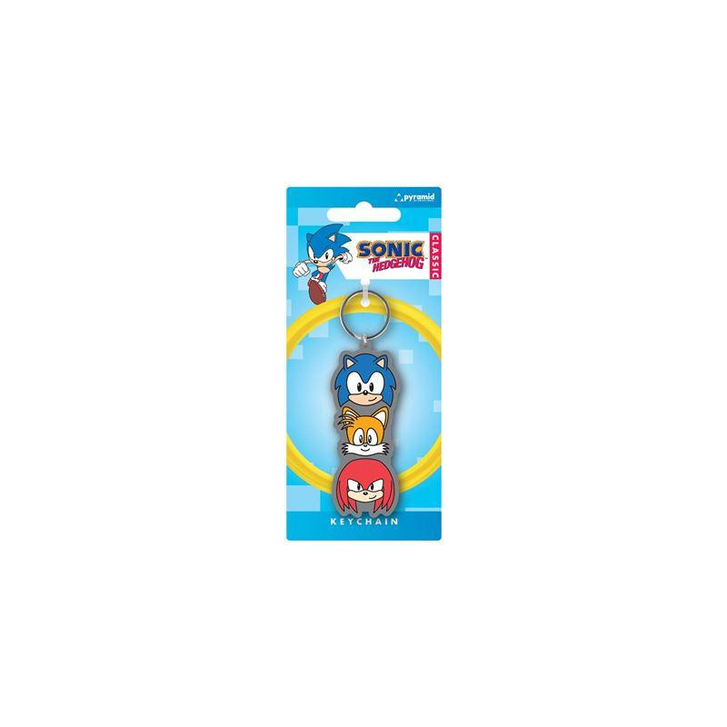 Belle Pièce: SONIC - Trio Stack - Porte-clés en PVC