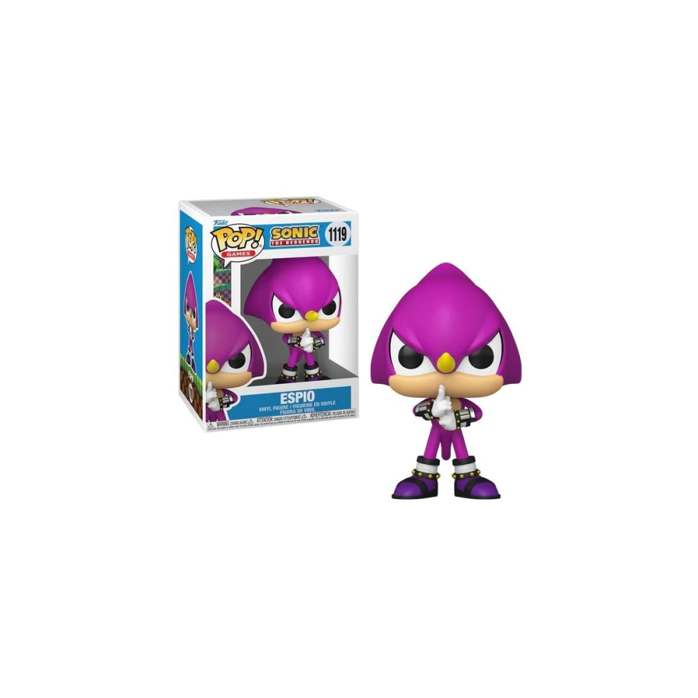 Décoration look soigné: Figurine Pop SONIC - POP Games N° 1119 - Espio the Chameleon