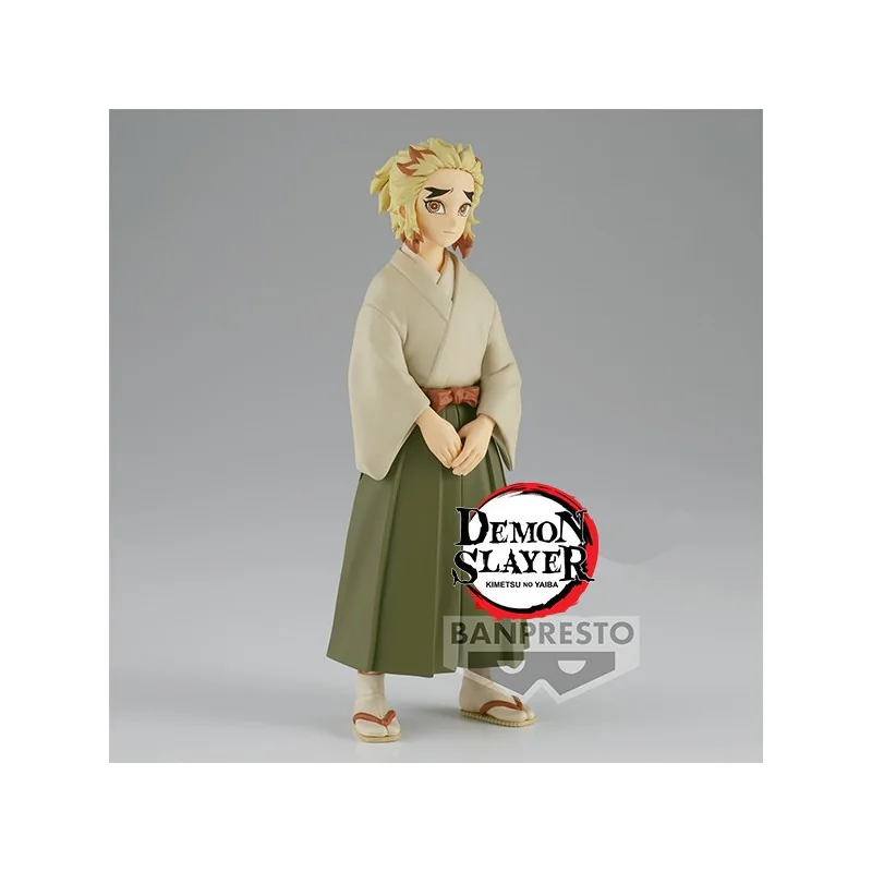 Déco à exposer: Figurine Demon Slayer Kimetsu No Yaiba Figure Vol 26 Senjuro Rengoku 15cm -W97