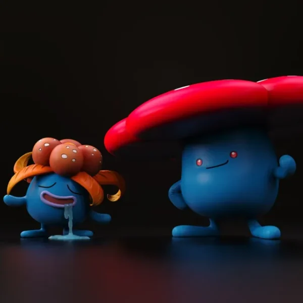 Jolie miniature esprit collection: [PREORDER] 1/20 Scale World Figure [GM] – Oddish & Gloom & Vileplume