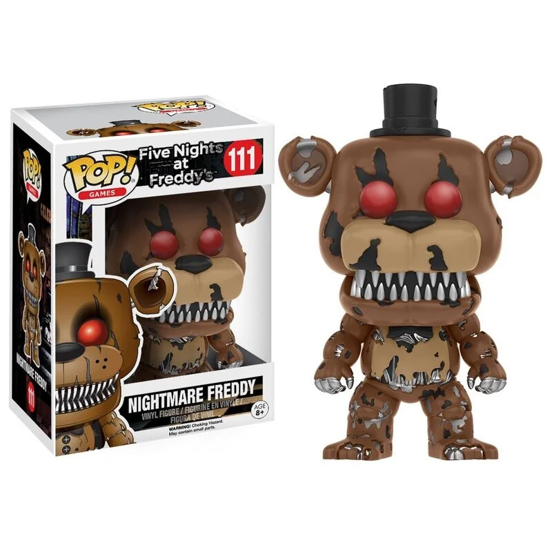 Artistique Pièce: Figurine Pop Five Nights at Freddy's POP! Games Vinyl Figurine Nightmare Freddy 9 cm