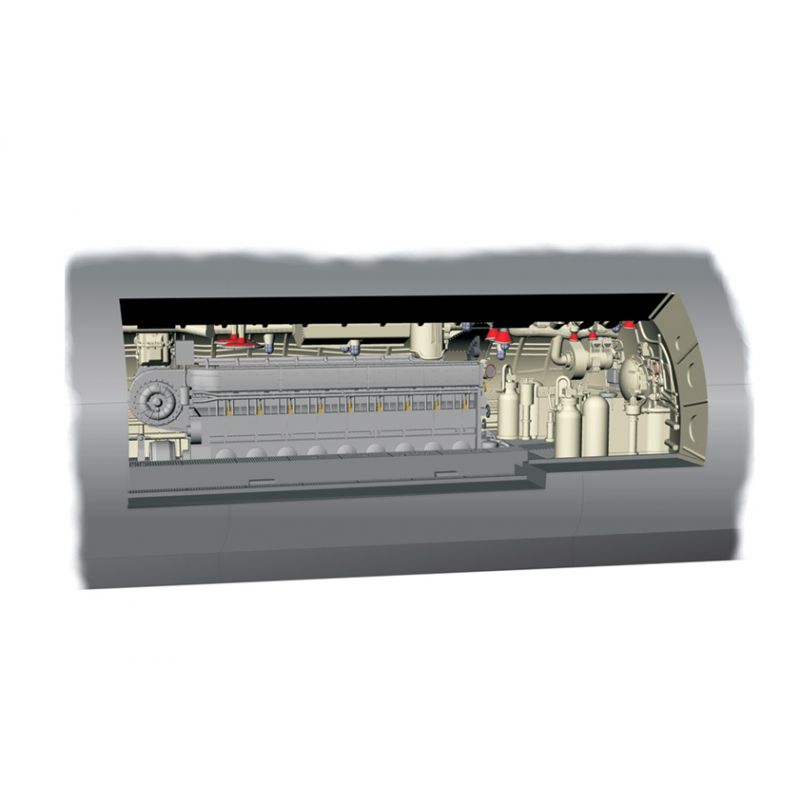 Belle Univers déco sympa: Accessoire Section moteur de type IXC [conçue pour être utilisée avec les kits Revell)