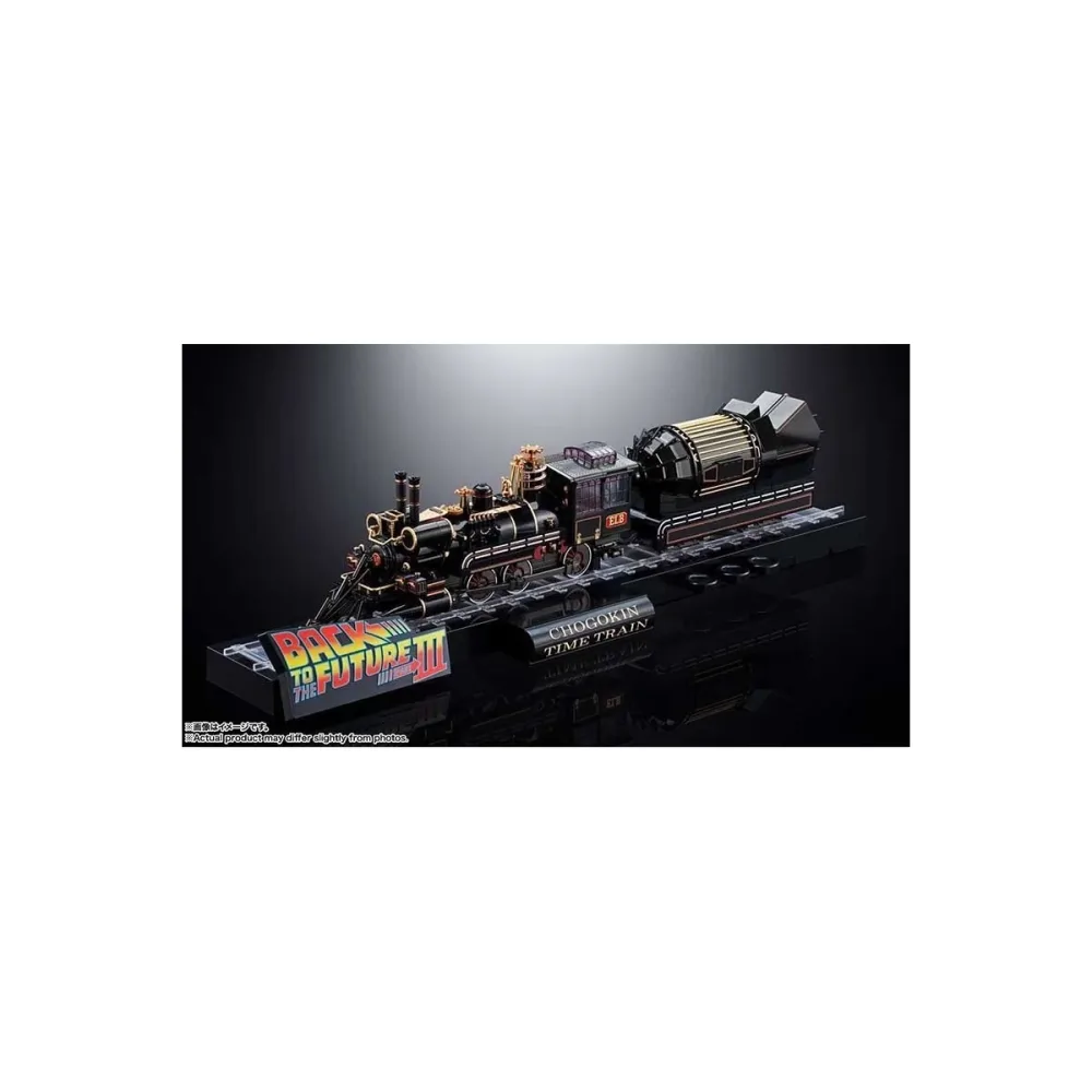 Classique Vitrine pour cadeau: Retour vers le Futur 3 - Figurine Time Train Chogokin