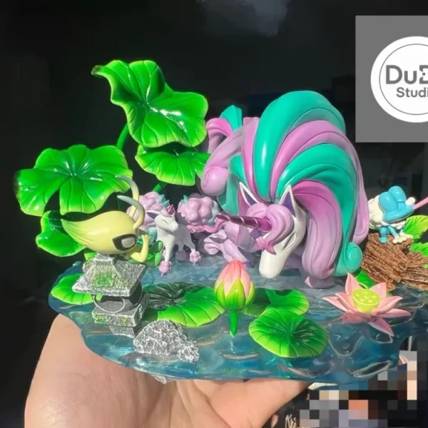 Originale Statue: [IN STOCK] 1/20 Scale World Figure [DUDU] – Galarian Ponyta & Rapidash & Celebi & Surskit & Froakie