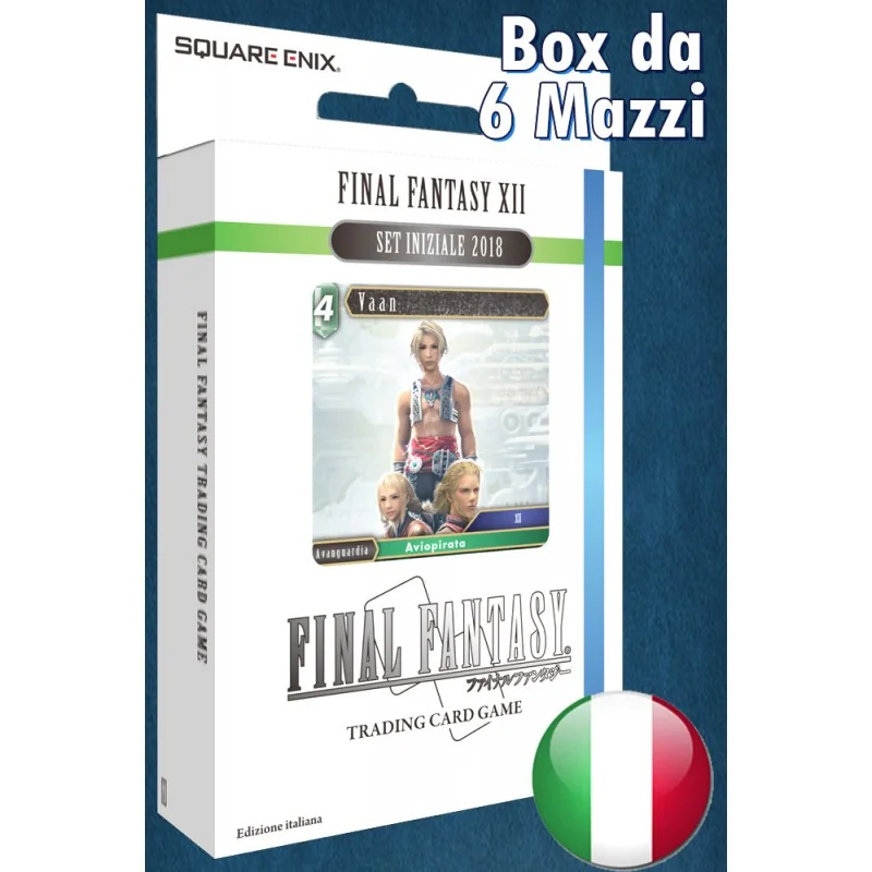 Objet style moderne: Jeu de plateau FFTCG FINAL FANTASY XII STARTER DECK 6 p