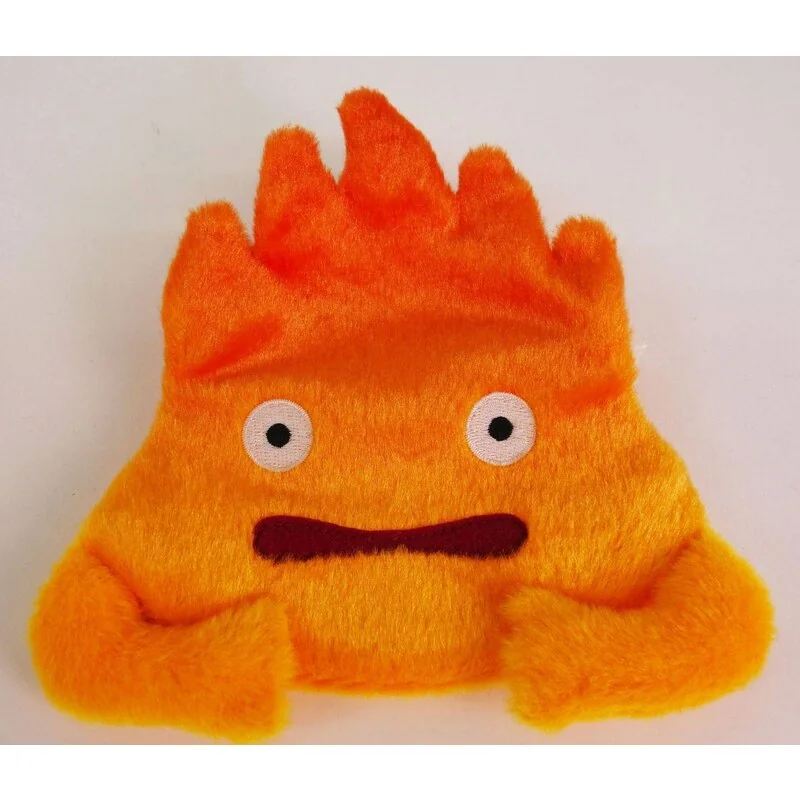 Objet style pop: Portefeuille Le Château ambulant porte-monnaie peluche Calcifer 12 cm