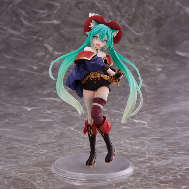 Classique Vitrine: Hatsune Miku - Figurine - Hatsune Miku - Wonderland - Puss in Boots