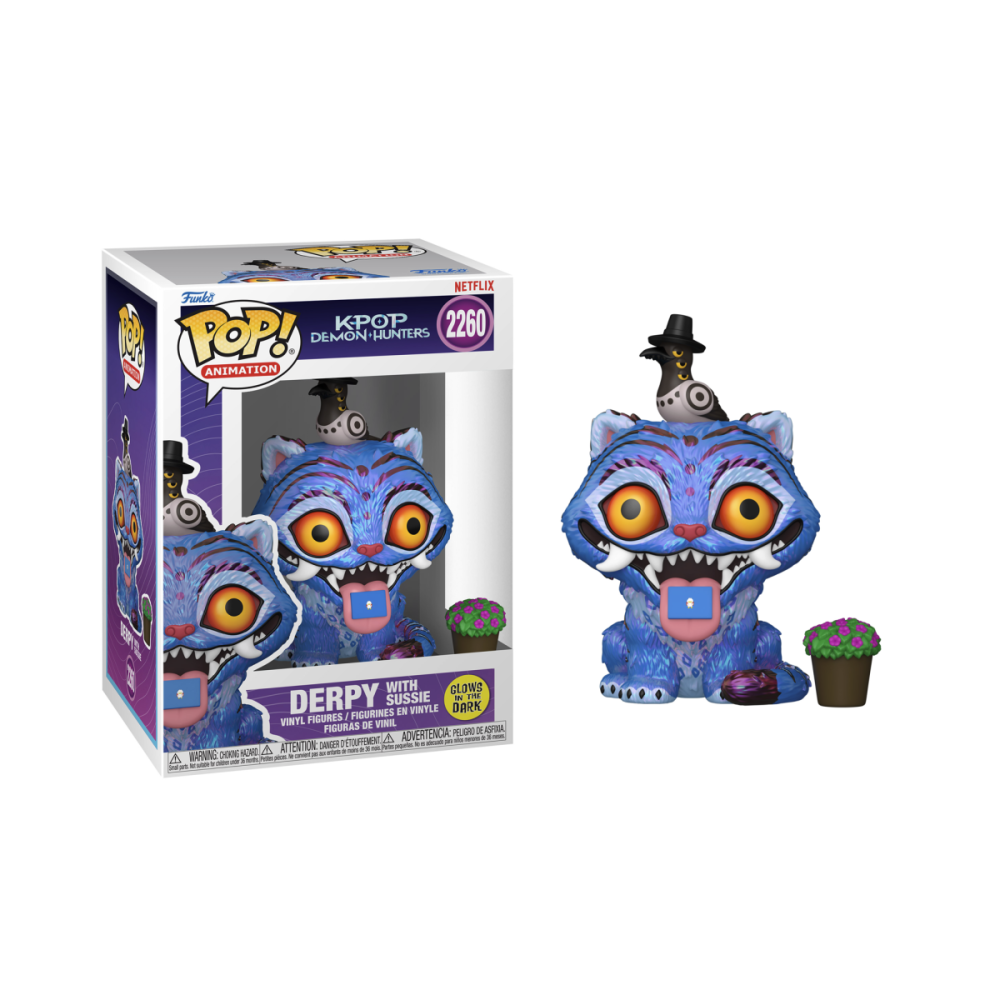 Charmante Design belle présence: Figurine Pop KPOP DEMON HUNTERS - POP Animation N° 2260 - Tigre avec Sussie