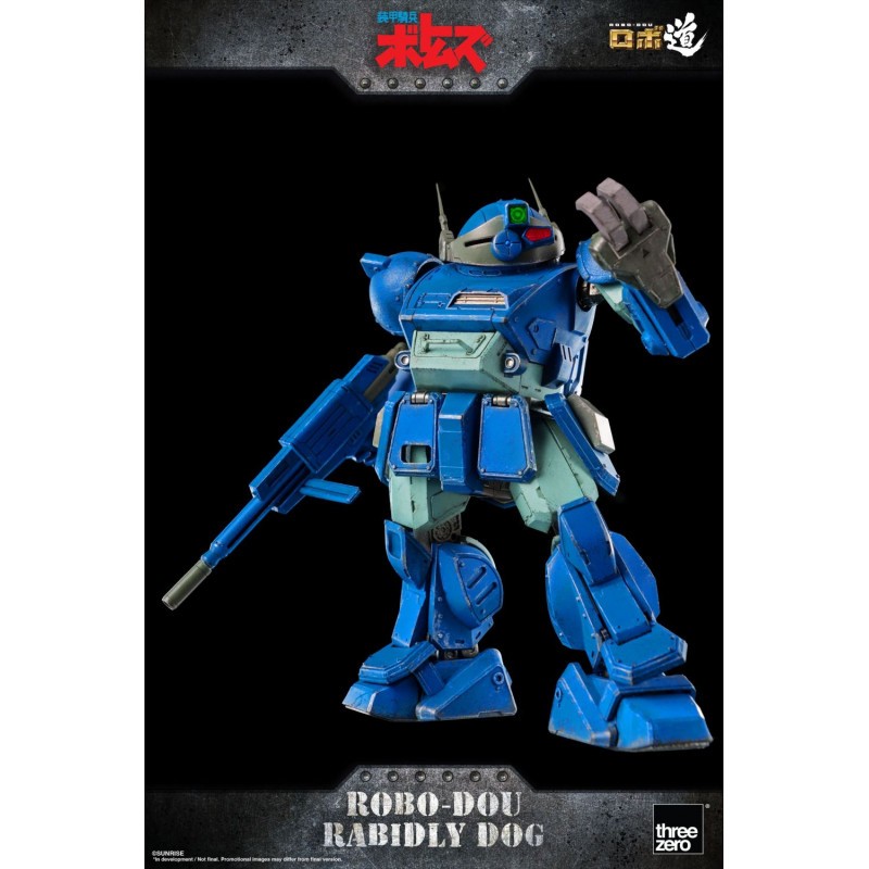 Soignée Miniature à exposer: Figurine Robo - dou votoms rabidly dog
