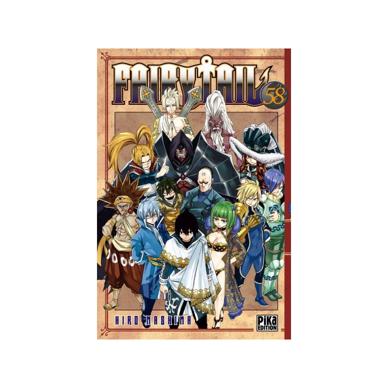 Décoration esprit déco: Fairy Tail Tome 58