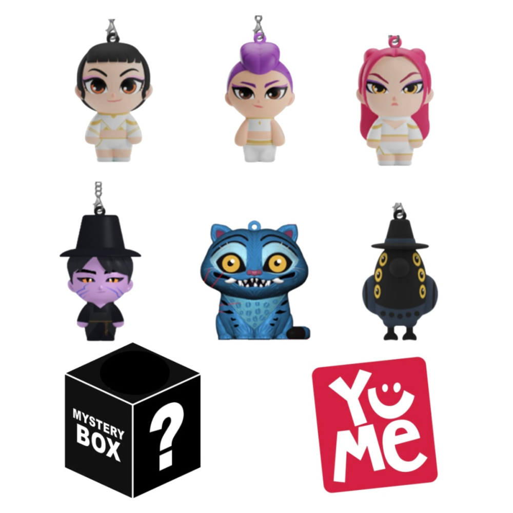 Joli modèle pour bureau: KPOP DEMON HUNTERS - Pocket Hero S1 - Assort 12 Porte-Clés BLIND BOX