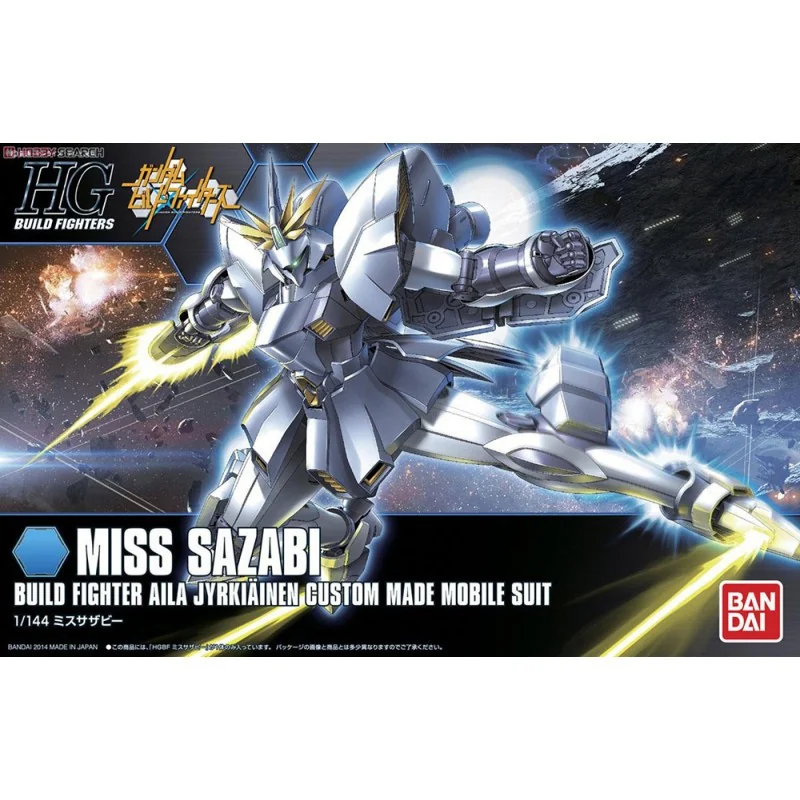 Modèle vitrine esprit collection: Gunpla Hgbf miss sazabi 1/144