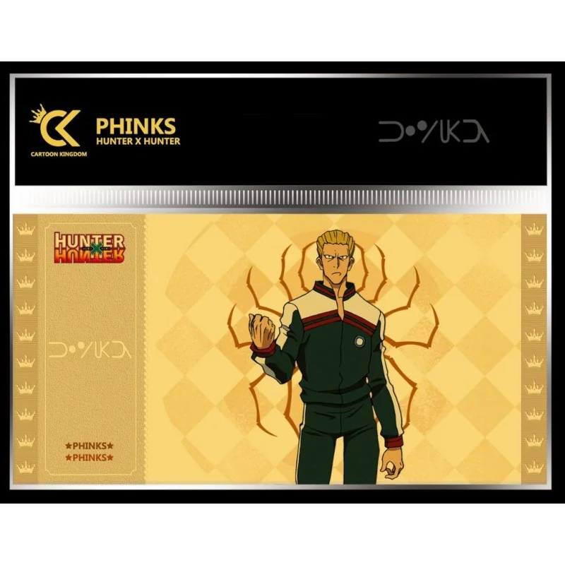 Déco pour bureau: HUNTER X HUNTER - Phinks - Golden Ticket